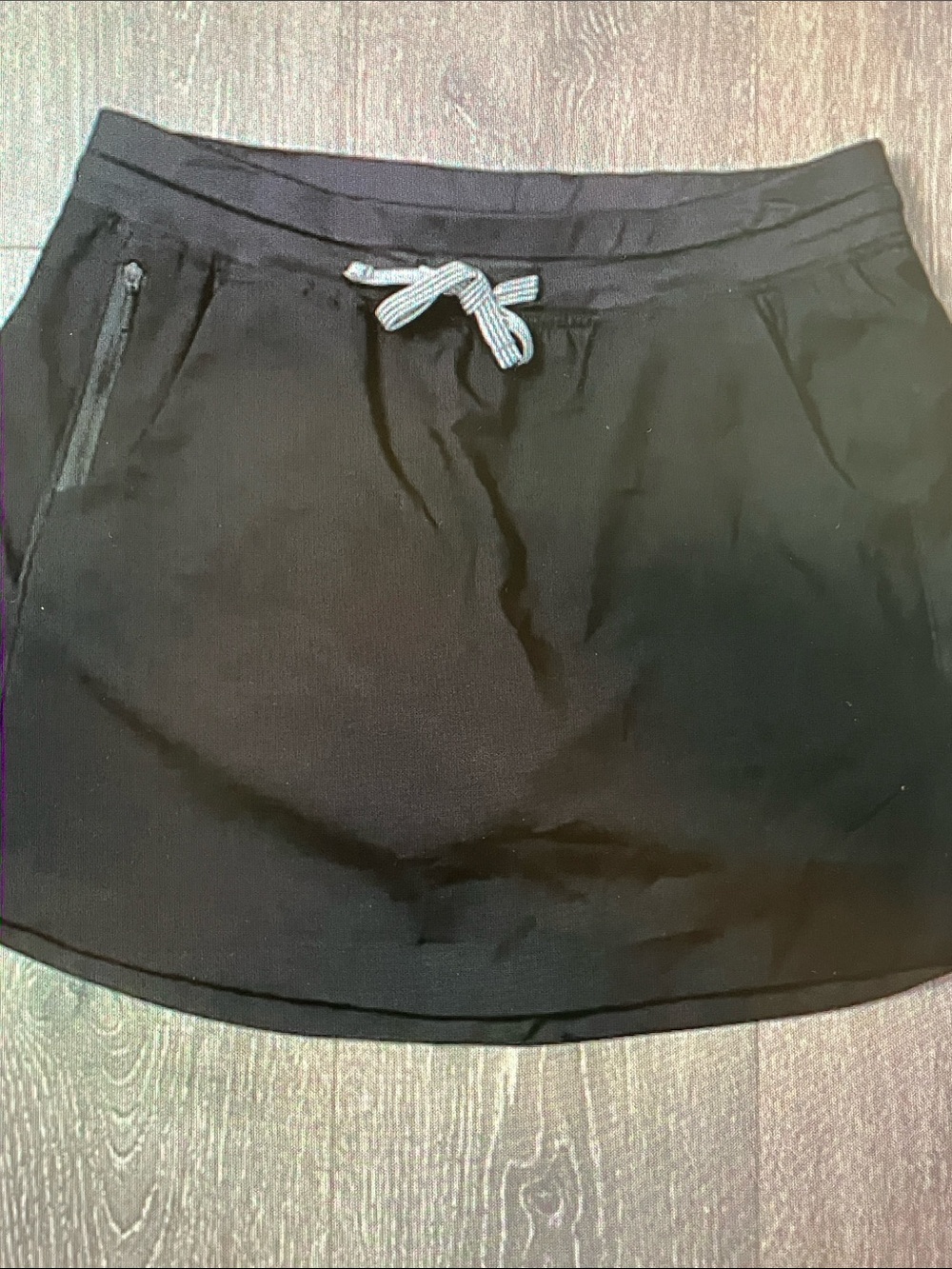 The North Face Black Women's Skort with Drawstring
